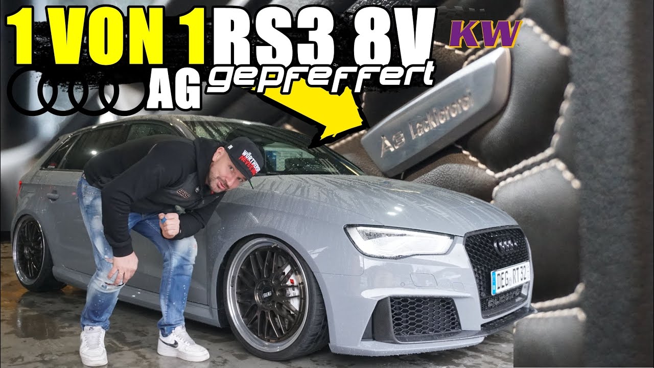 RS3 8V 1 VON 1 / Individualisiert von der AUDI AG mit GEPFEFFERT made by KW