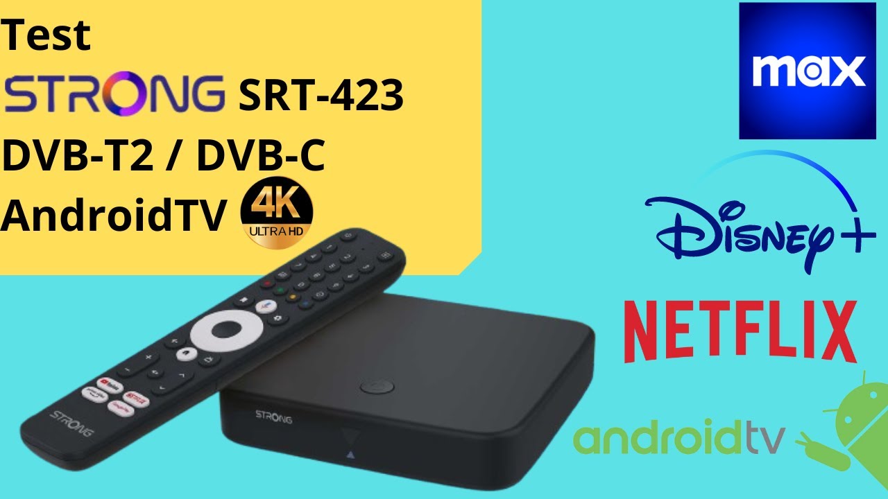 Test tunera DVB-T2  / DVB-C STRONG SRT423 4K z certyfikowanym AndroidTv Czy najlepszy na rynku?