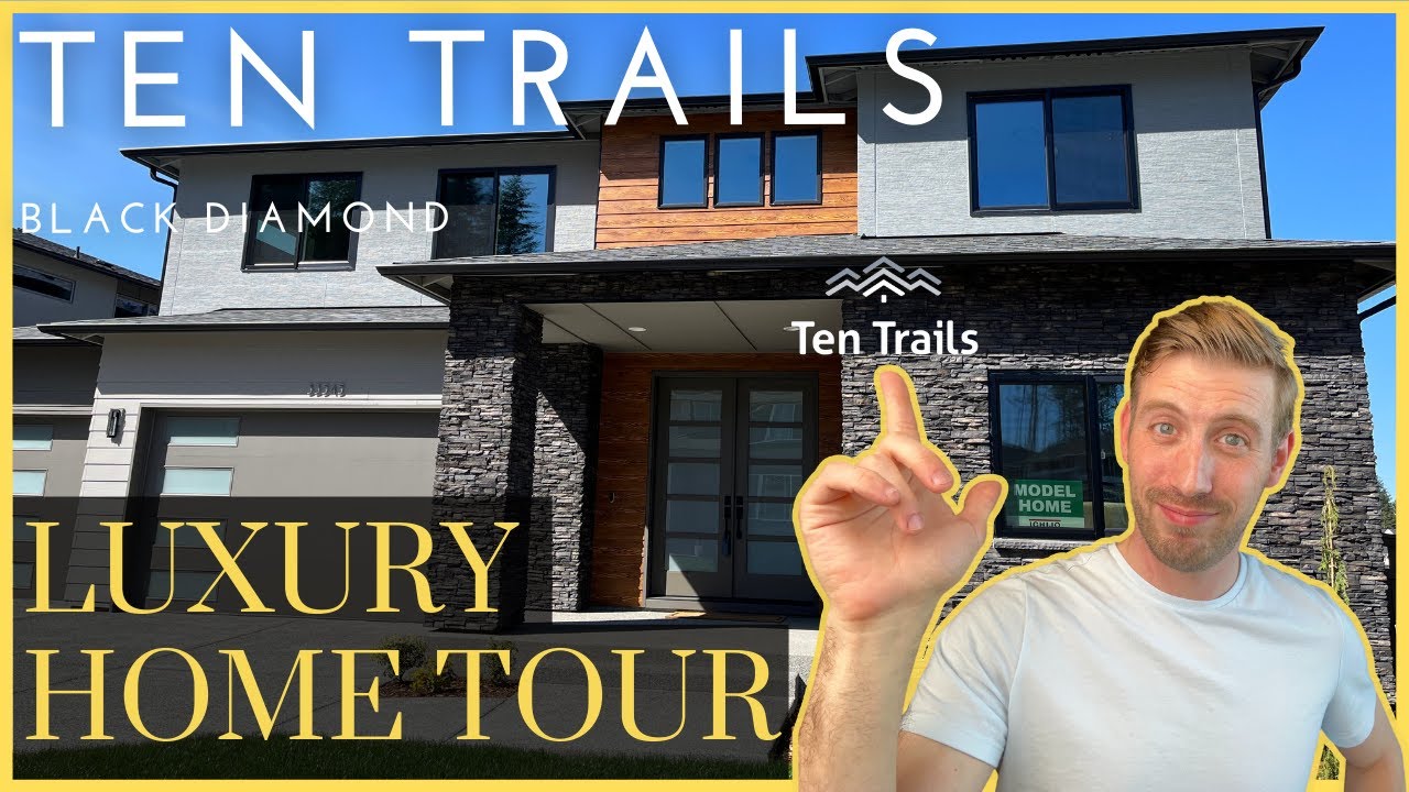 Best of Seattle Real Estate! Luxury Model Home Walkthrough in Ten Trails, Black Diamond, WA