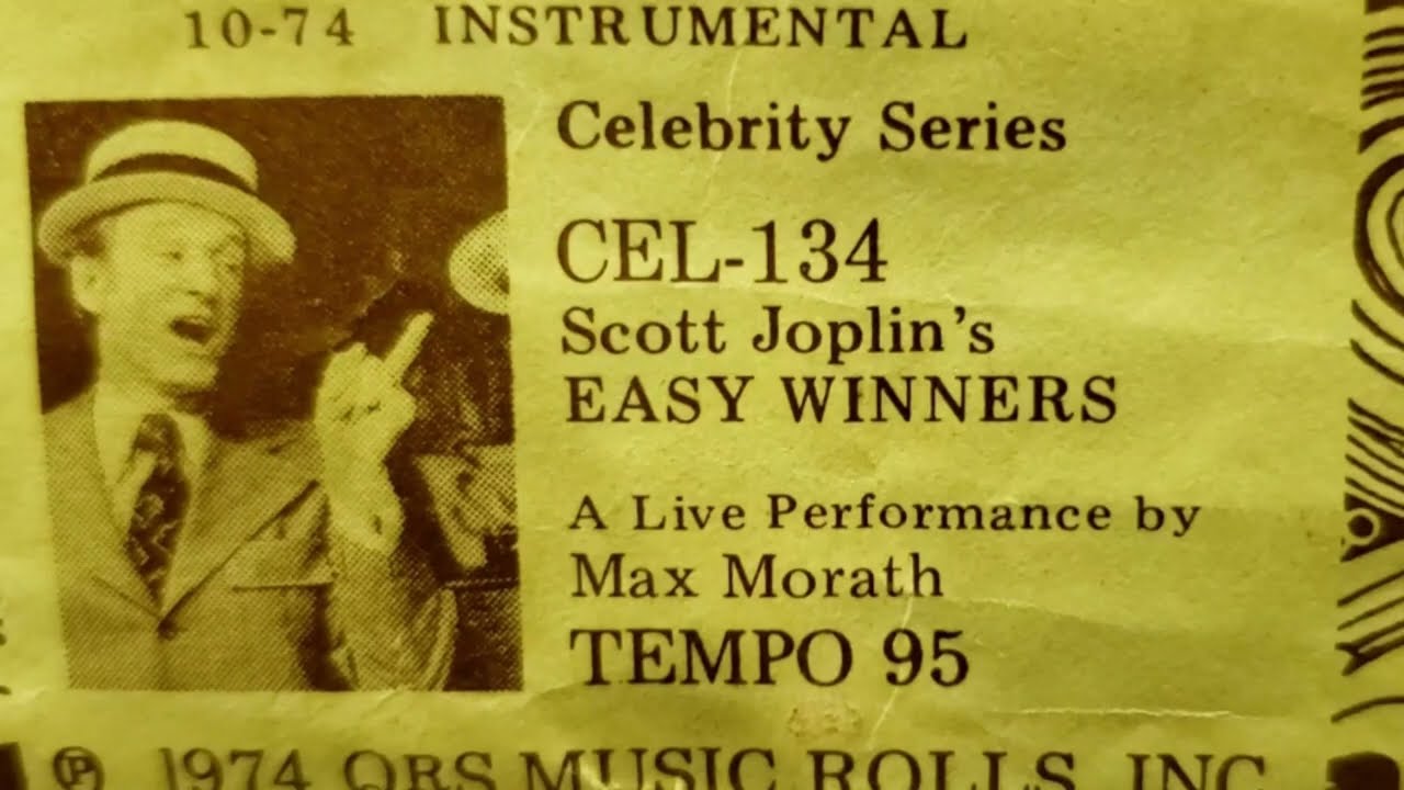 Easy Winners - Scott Joplin (1901)