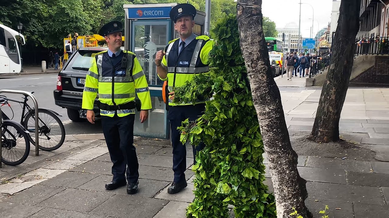 Am I in Trouble with Police/Garda?  Bushman Prank