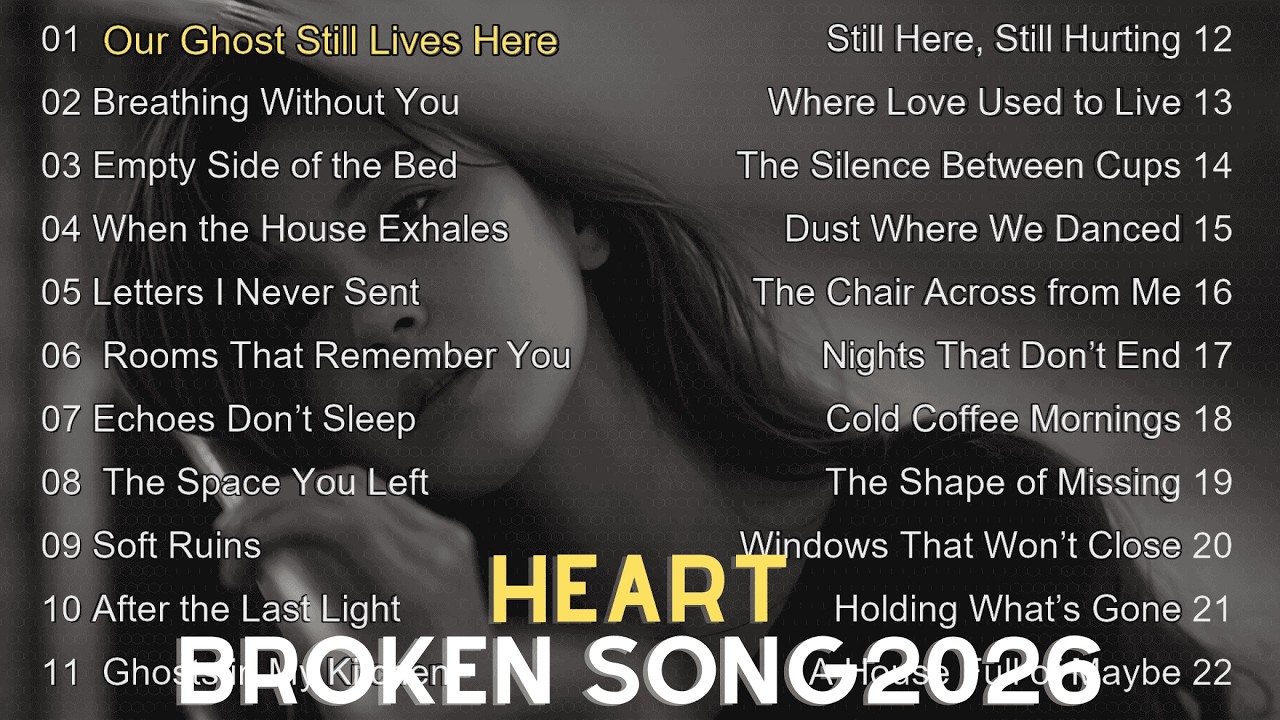 Beautiful English Sad Songs 2026    Heartfelt Acoustic Ballads  Crying Alone at Midnight 💔😭