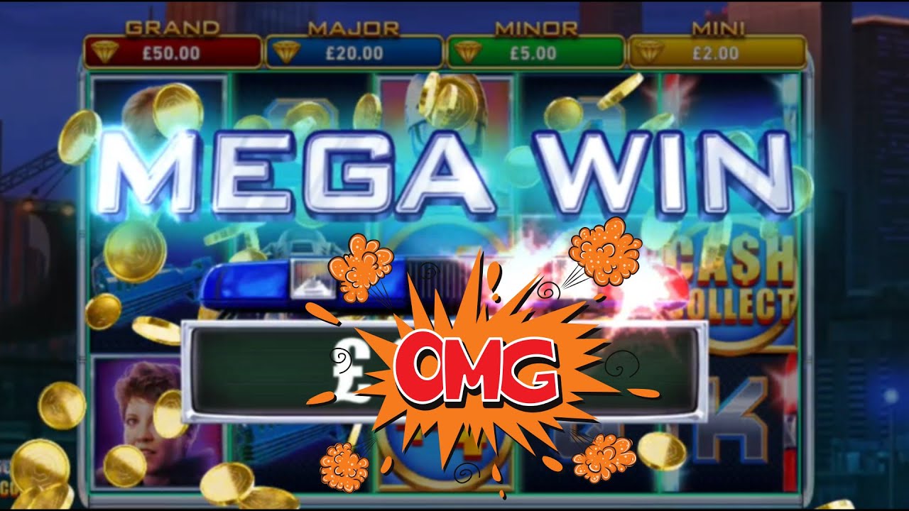 BOOM! MEGA WIN! Free Games on ROBOCOP Cash Collect Slot Casino Gambling