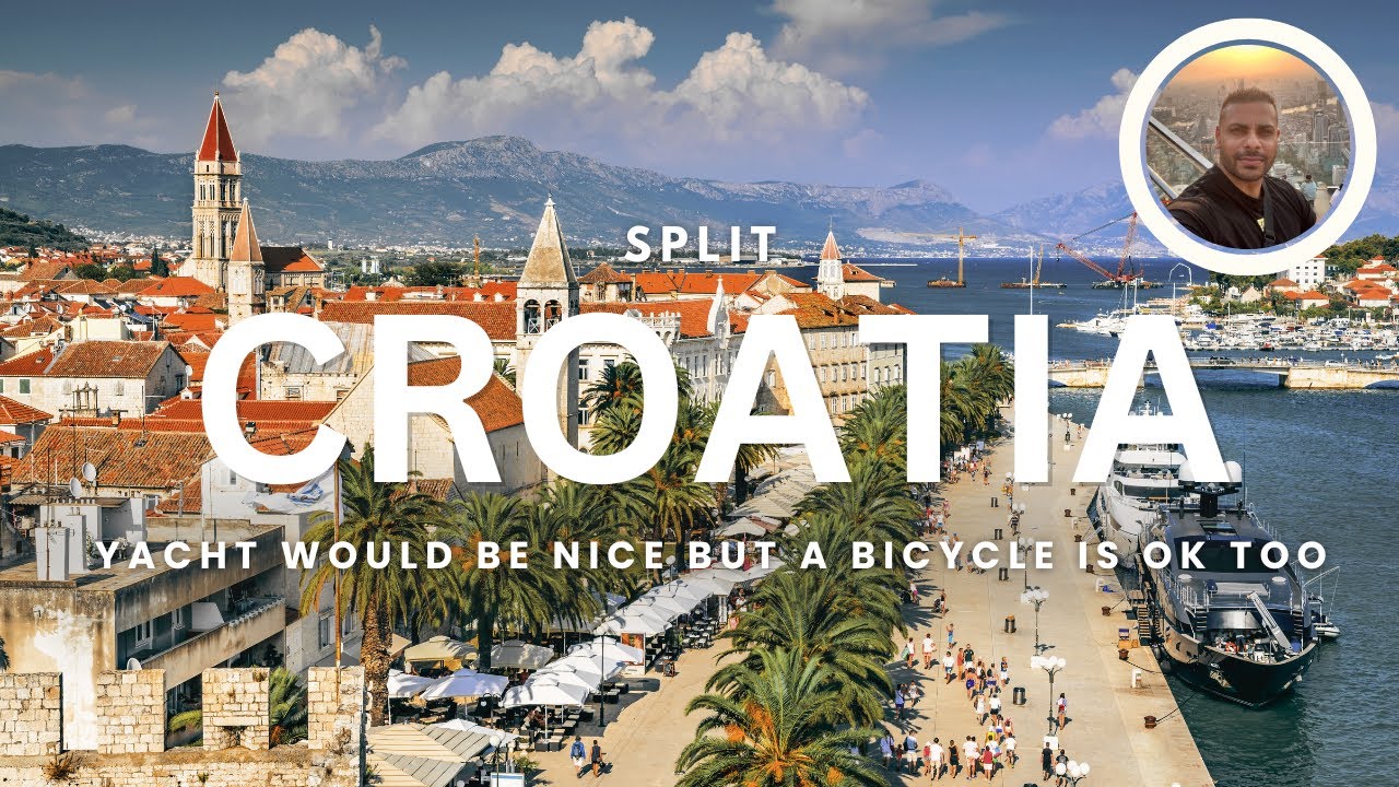 Paddling My Way Around Split Waterfront Promenade | Croatia
