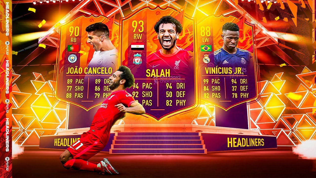 93 SALAH! HEADLINERS TEAM 2 IS HERE! | FIFA 22 ULTIMATE TEAM