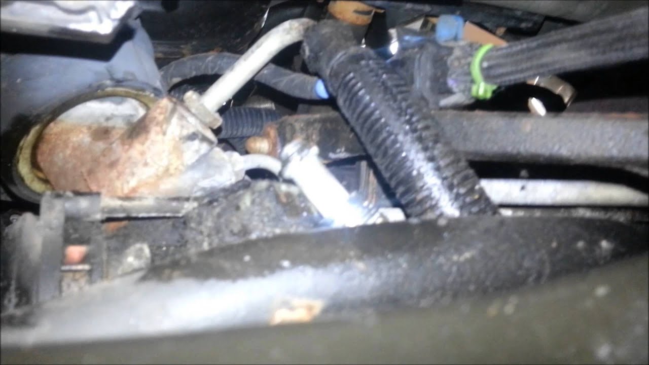 Pontiac Grand AM high pressure powersteering line replacement