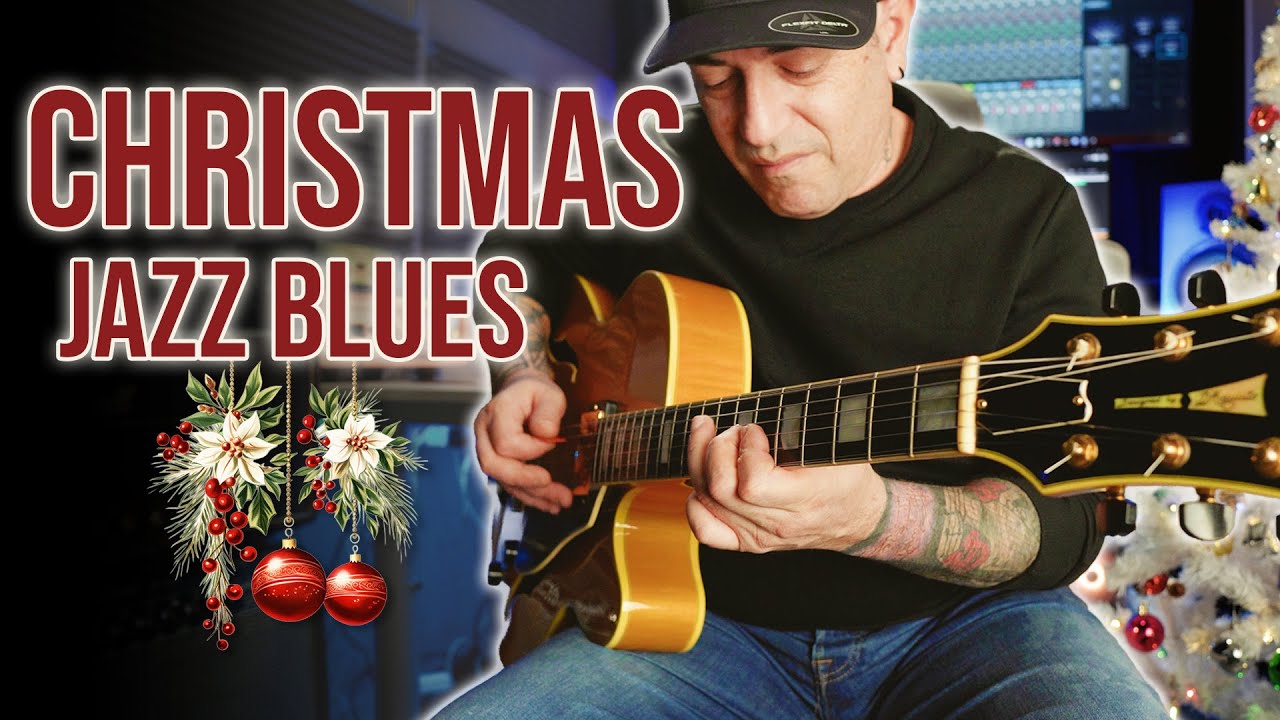 CHRISTMAS JAZZ BLUES in Bb | Orchestral Swing | Andy Paoli