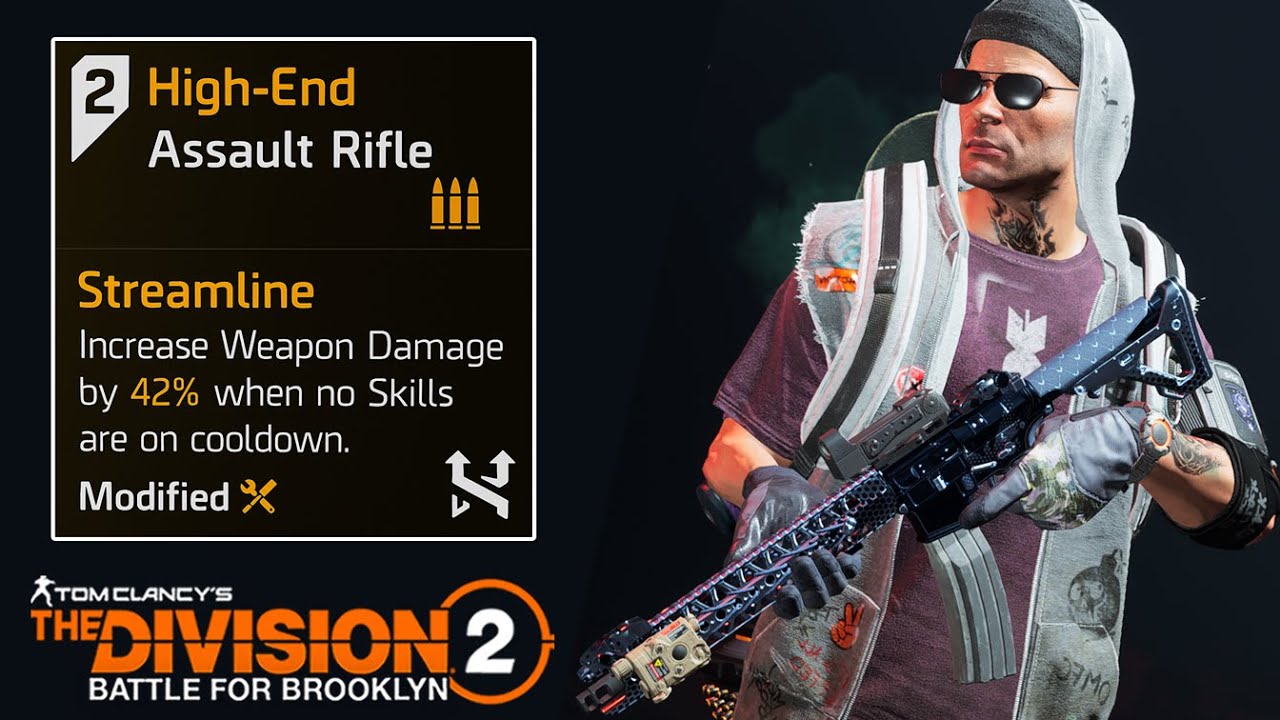 NEW BEST PvE DMG BUILD! Streamline Striker | The Division 2