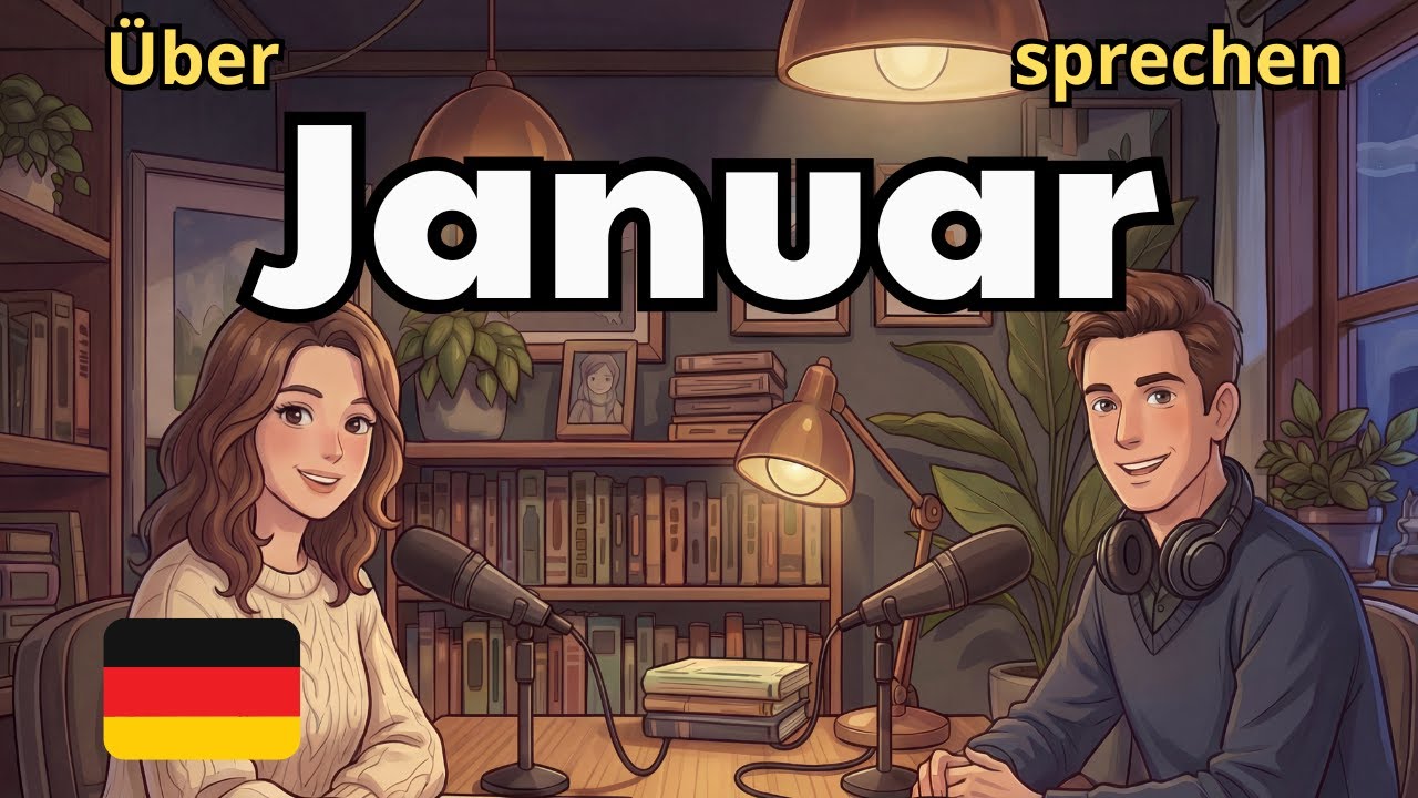 How to Describe January in German | German Conversation Practice