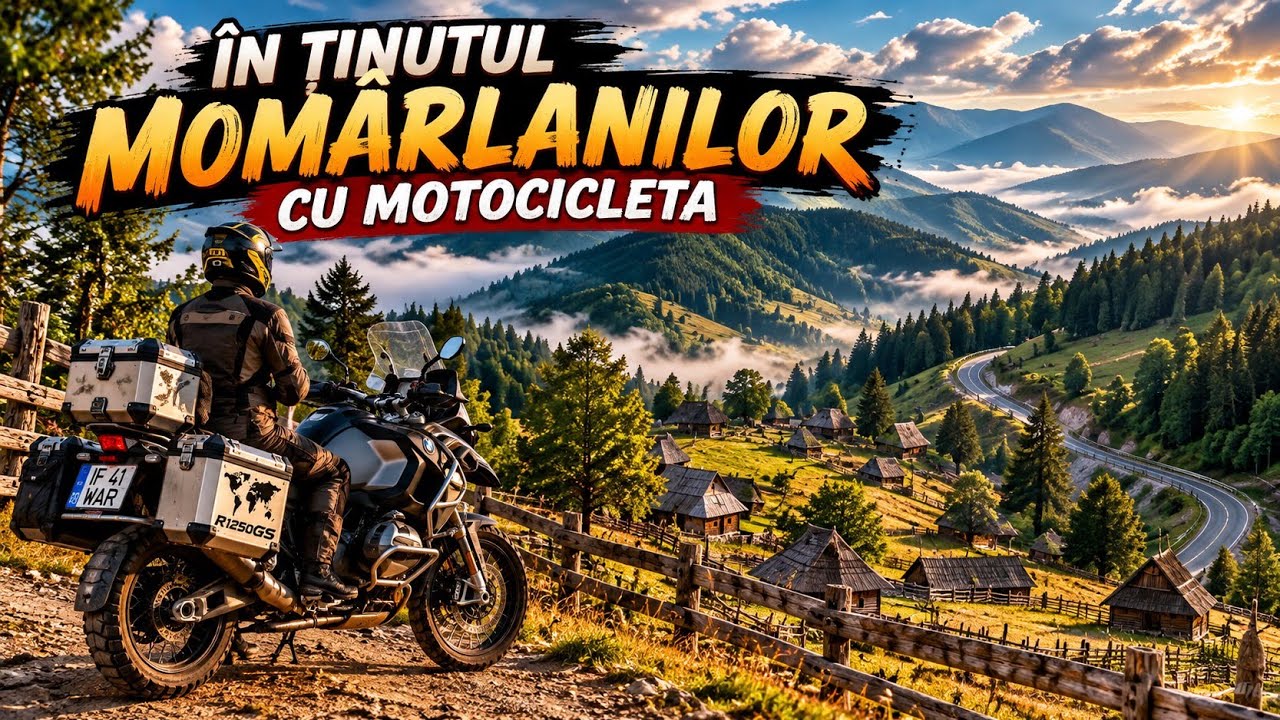 În Ținutul Momârlanilor cu motocicleta
