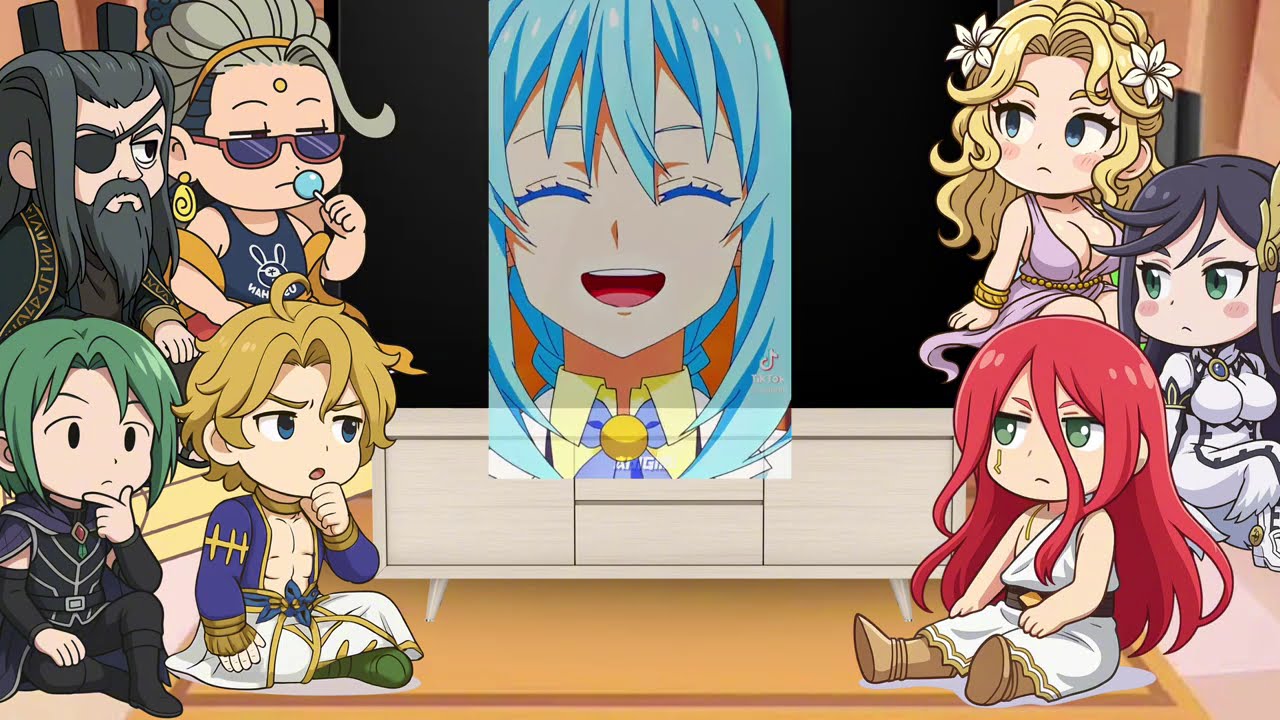 Record of ragnarok Gods react to rimuru tempest | Slime | Gacha life