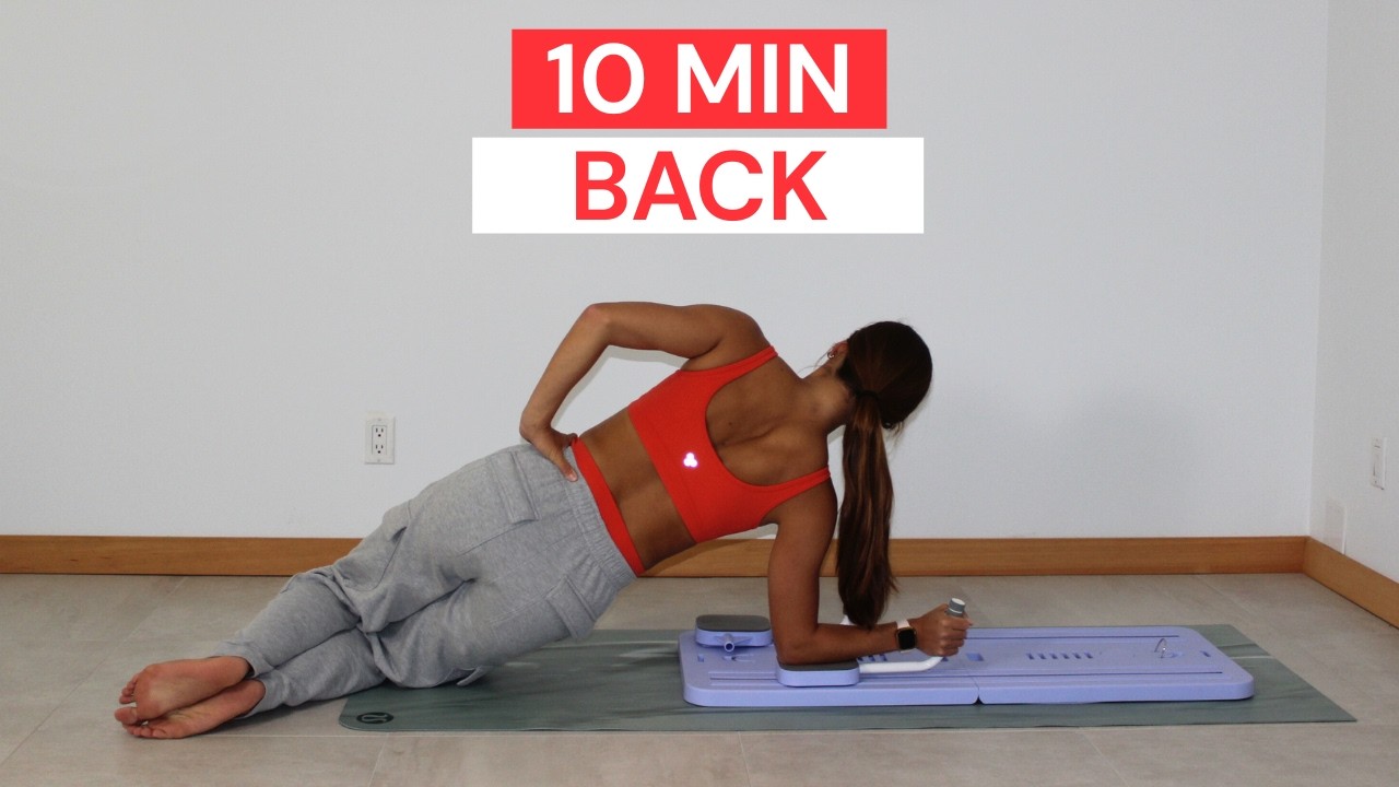 AT HOME PILATES BOARD WORKOUT | Back | Beginner-moderate |