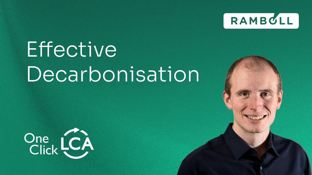 Effective Decarbonisation - Keynote from Laurence Gibbons, Sustainability specialist, Ramboll