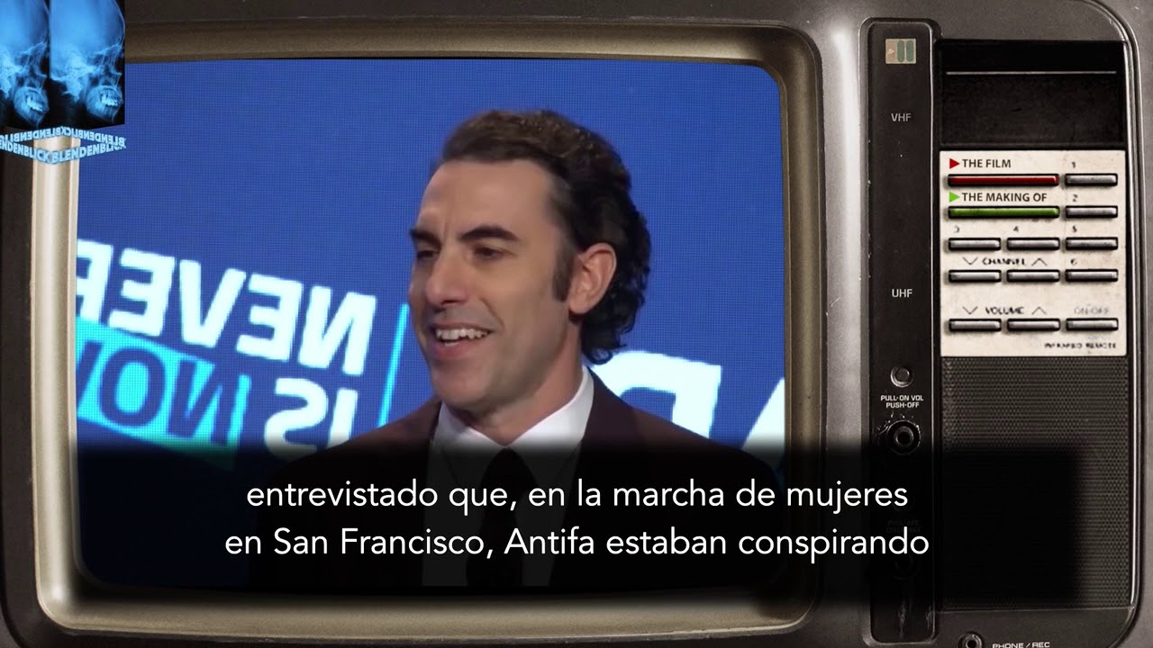 Sacha Baron Cohen ADL Subtitulado - el discurso buenista para que no puedas hablar m&aacute;s (sin m&uacute;sica)