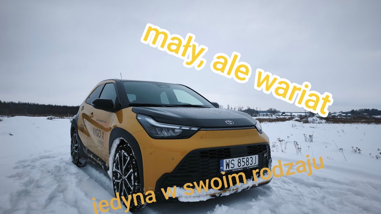 Toyota AygoX hybrid 2026, czyli jedyna w swoim rodzaju (PL) test i jazda próbna