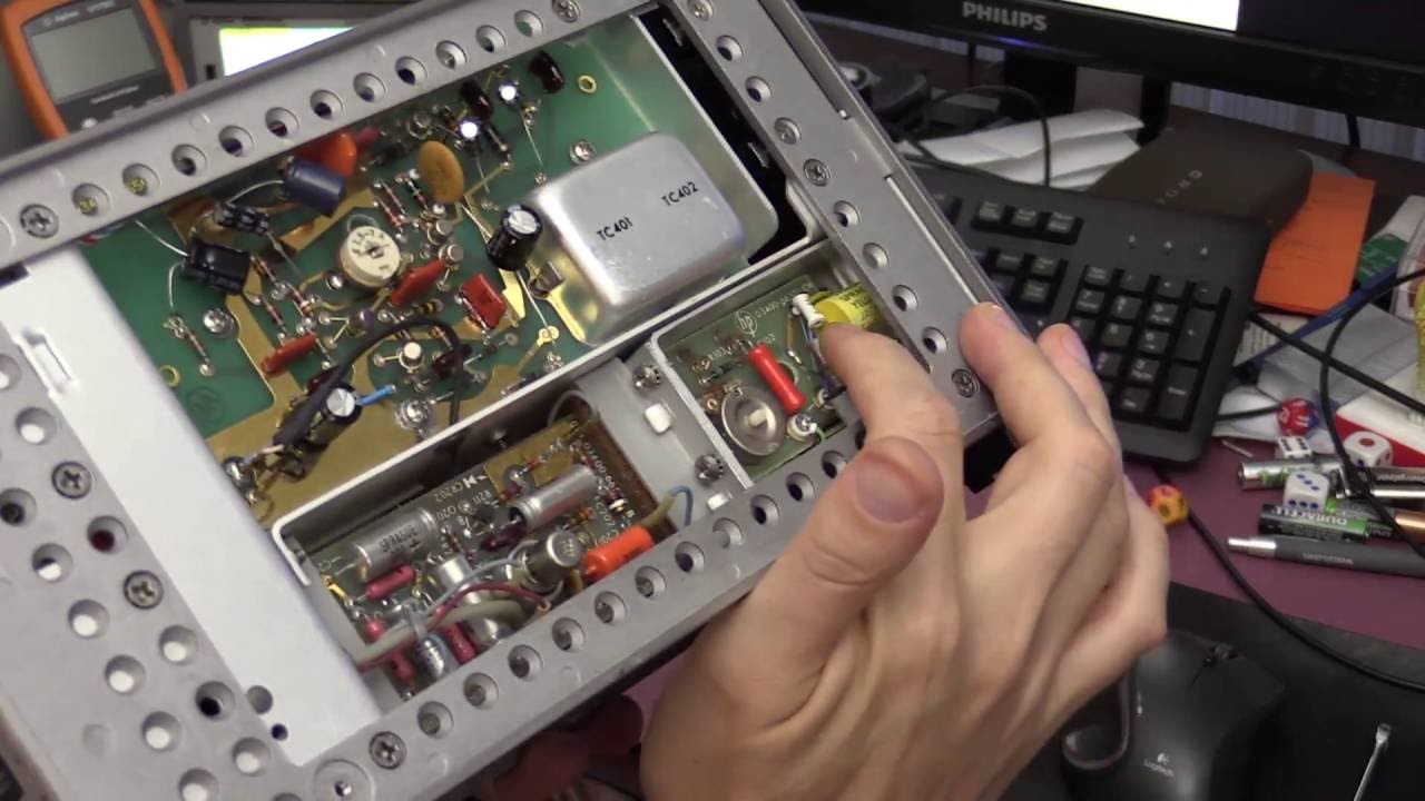 Episode 16,  HP3400A RMS Voltmeter, tear down and repair