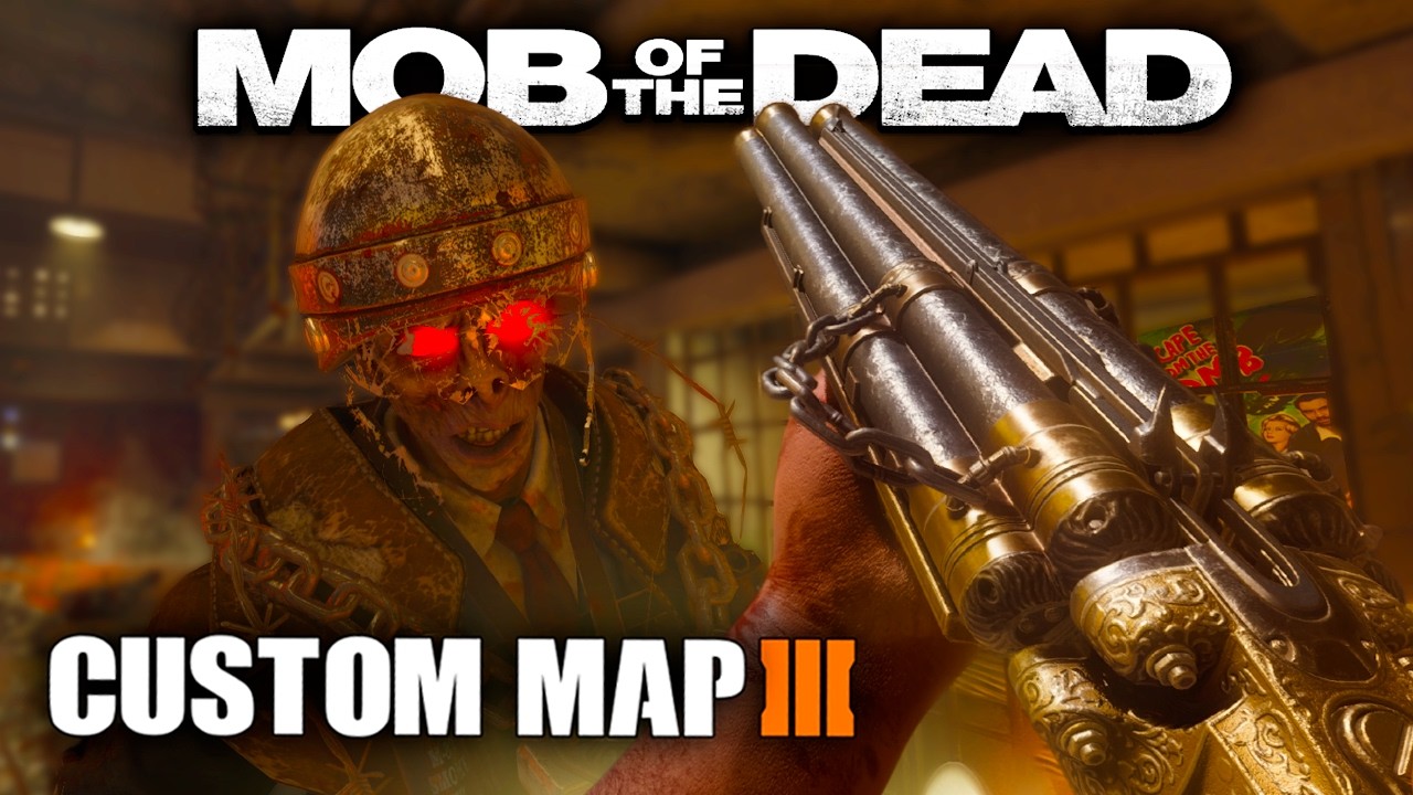 MOB OF THE DEAD REMASTER 🔥 BLACK OPS 3 CUSTOM ZOMBIES