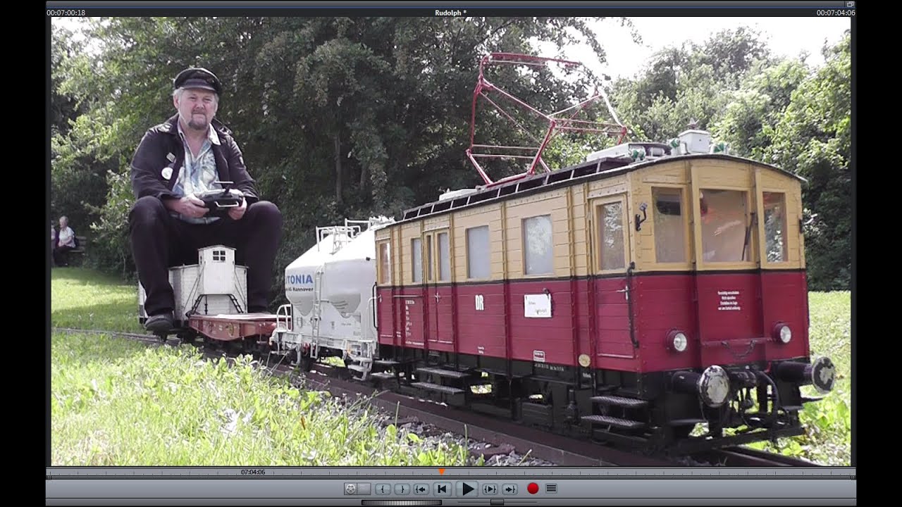 (2) Der Gütertriebwagen ET 188 521 beim Dampfbahnclub Aßling