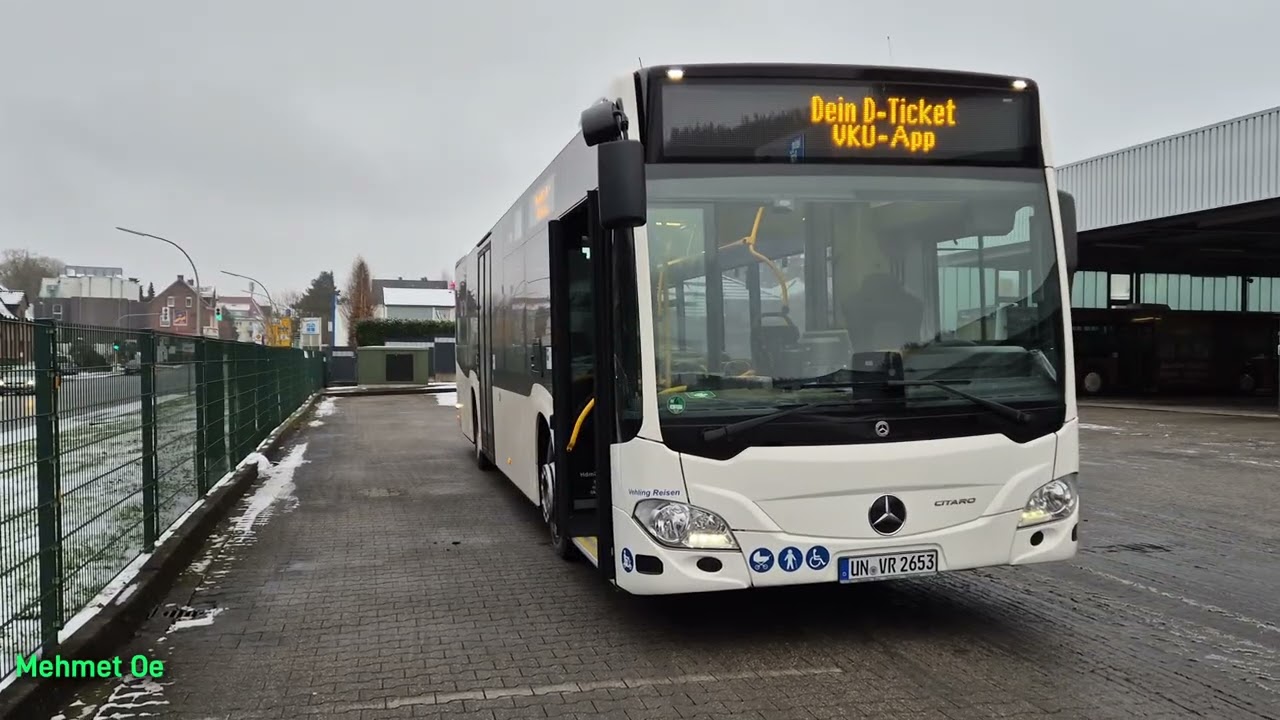 Der Neue Citaro ist Einsatzbereit hier die Erstvorstellung Wagen 2653