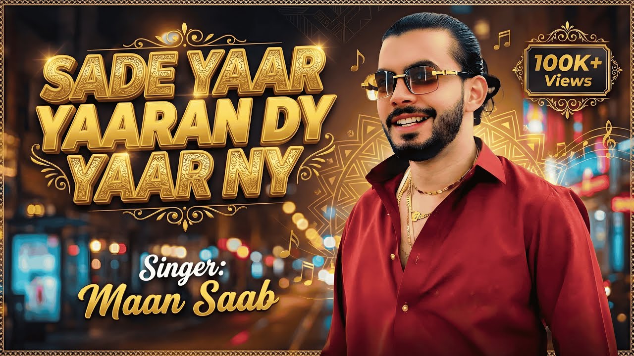 Sade Yaar Yaaran Dy Yaar Ny ||Singer Maan Sab ||New Latest Punjabi Song 2025 ||