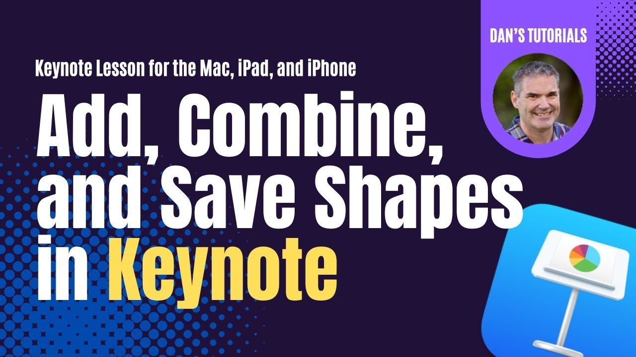 Add, Combine, and Save Shapes and Clip Art in Keynote on the Mac, iPad, and iPhone