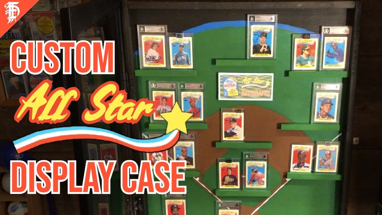 I Created a Custom Baseball Card Display Case!