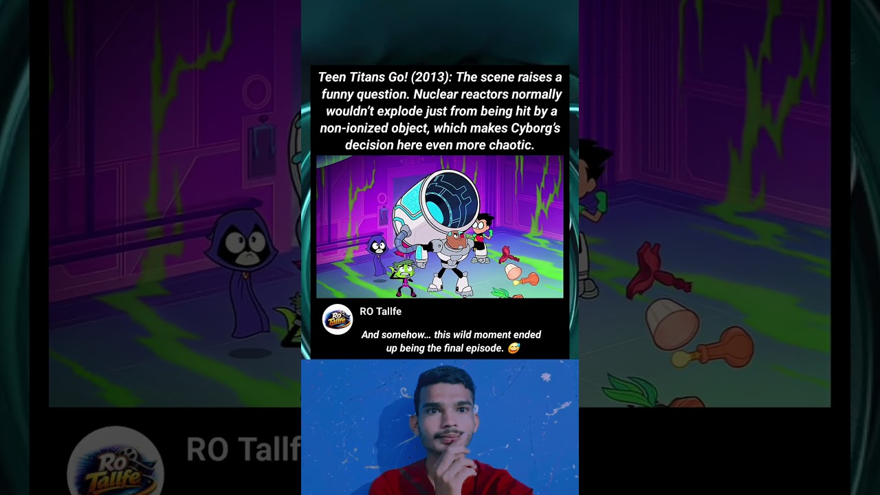 Teen Titans Go! (2013) | The Craziest Reactor Moment