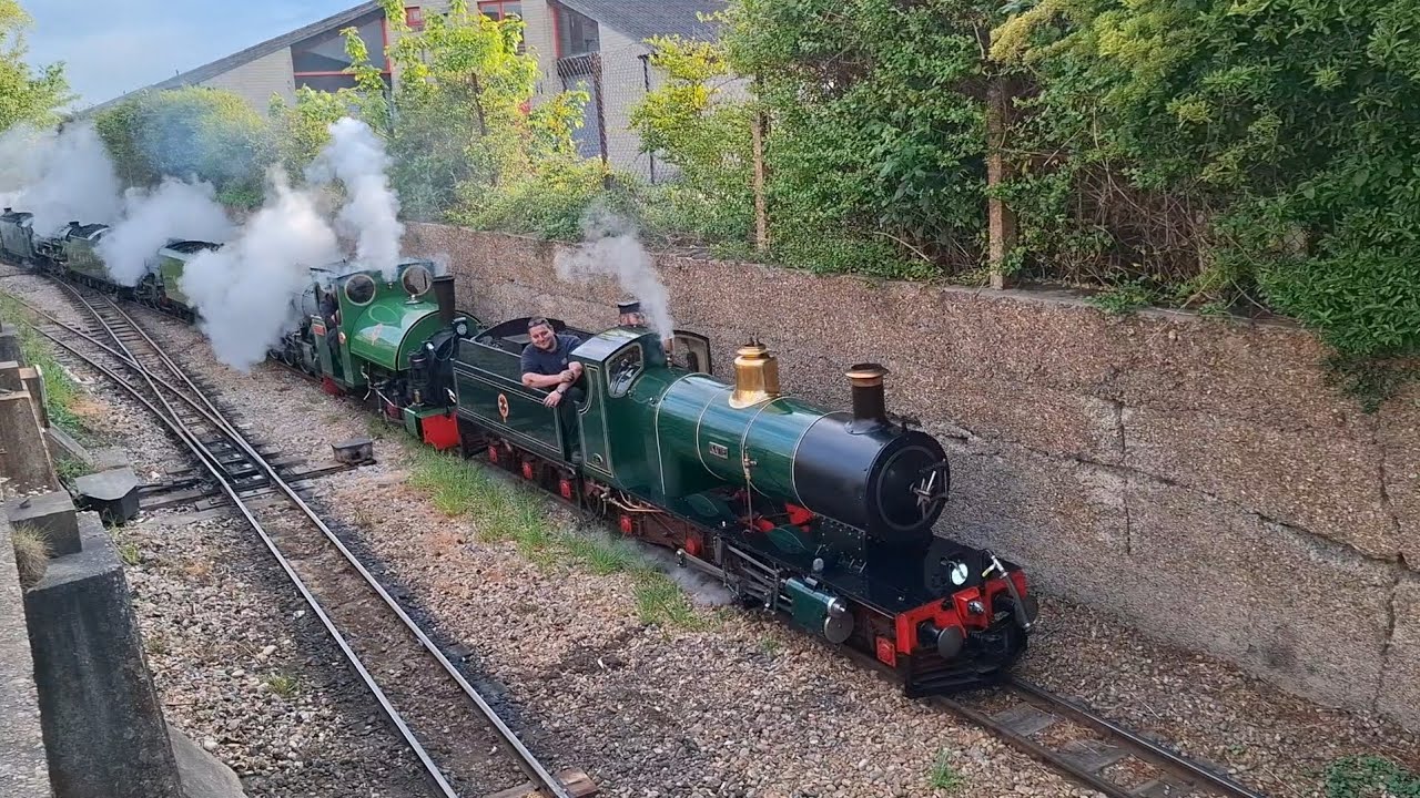 Kann das getoppt werden? 7 Dampfloks am Zug! RH&DR Steam and Diesel Gala Finale