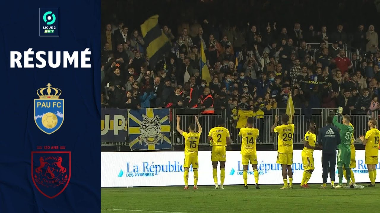 PAU FOOTBALL CLUB - AMIENS SC (2 - 1) - Résumé - (PAU - ASC) / 2021-2022