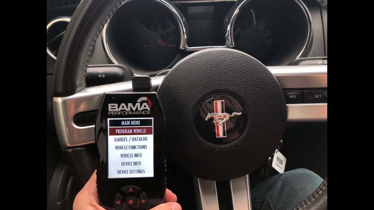 Putting a Bama SCT Tune on my Mustang GT | Much Faster!