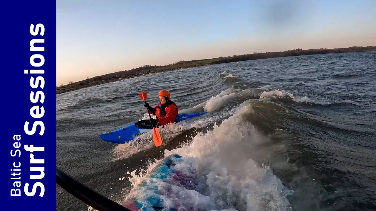 Ostsee Kajak Surf-Session // Vemmingbund Dänemark
