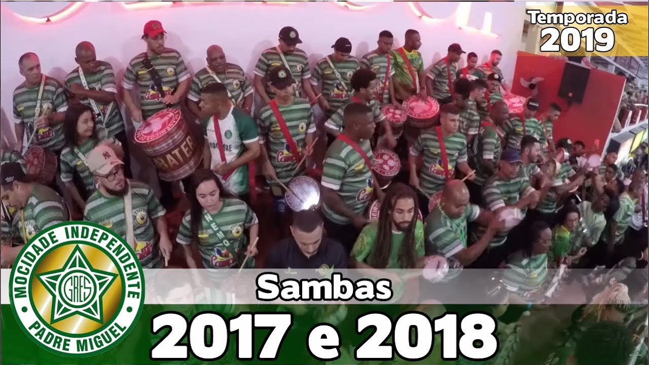 Mocidade 2017 e 2018 - Bateria no Salgueiro Convida - Apoteose ao vivo - #SC19