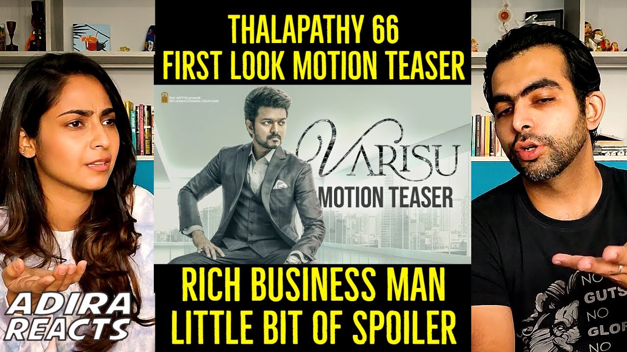 Thalapathy 66 Reaction | Varisu First Look Reaction | Thalapathy Vijay Reaction By Foreigners