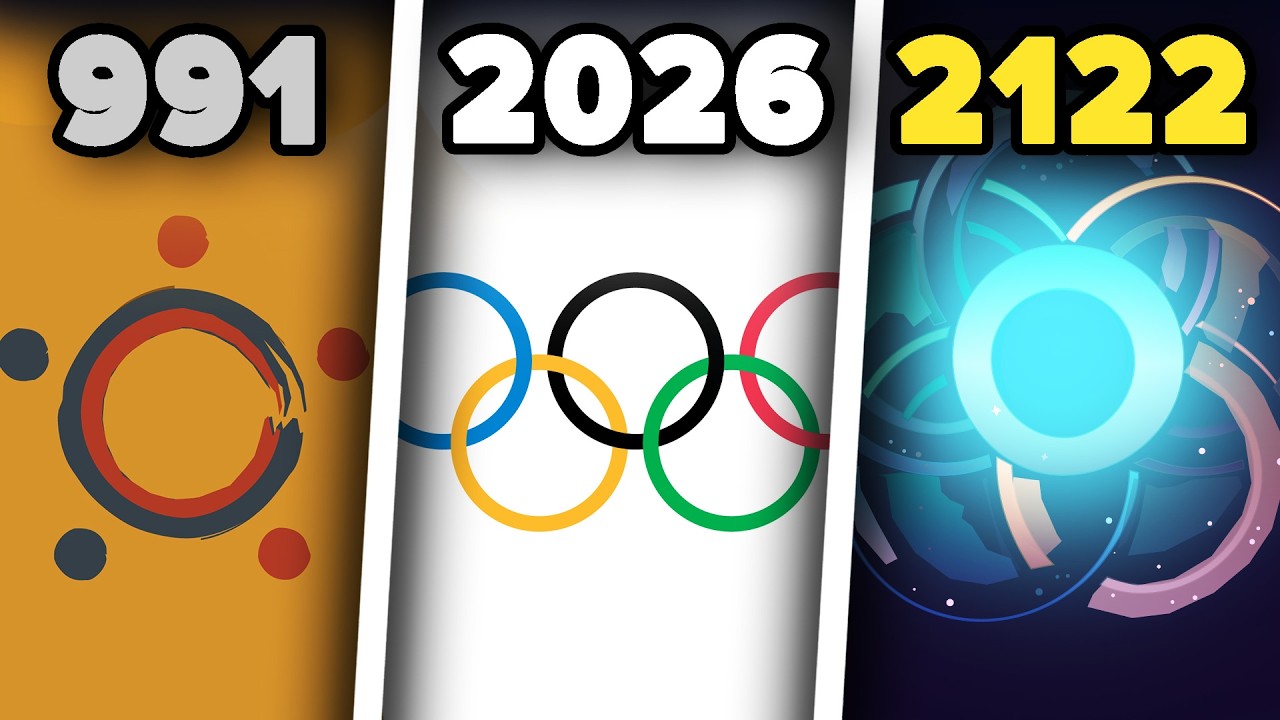 Эволюция олимпийского флага | Забавы с флагами