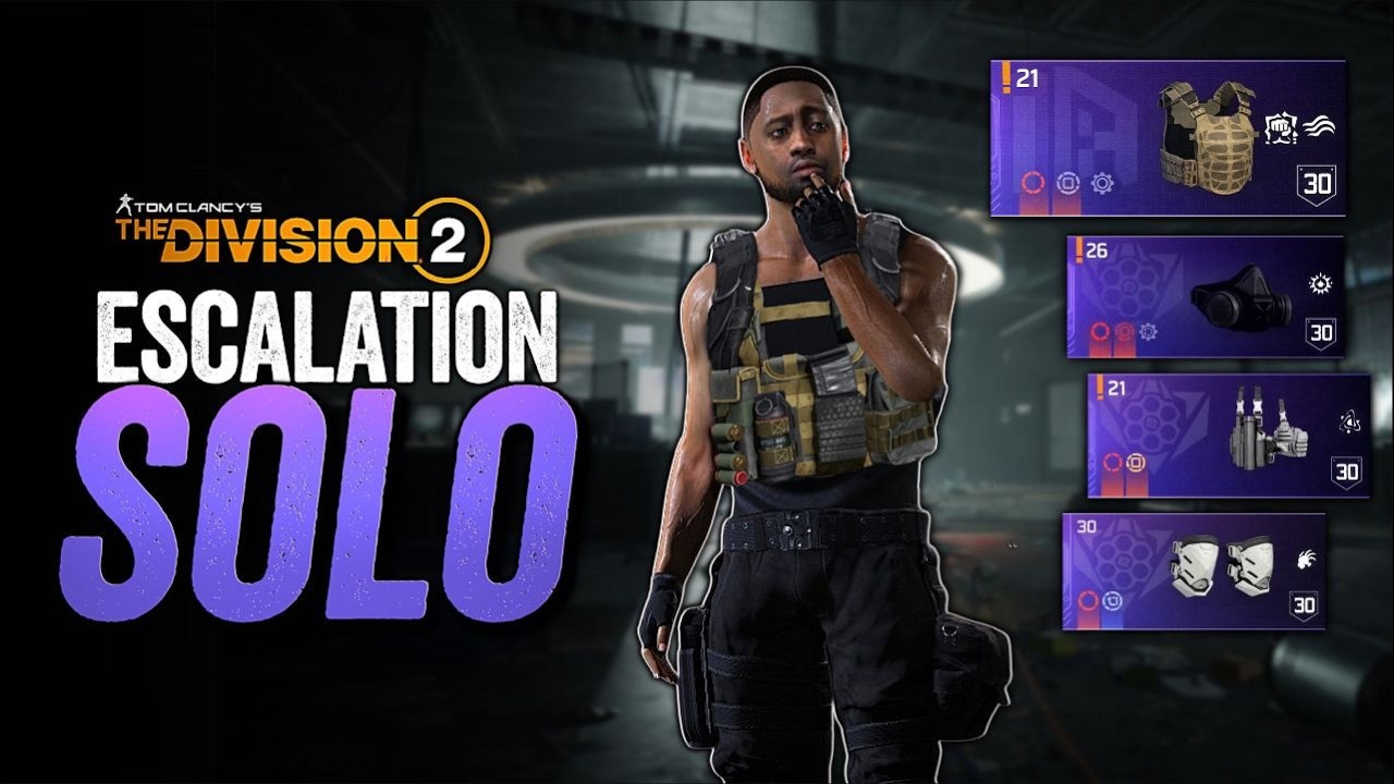 The Division 2 Escalation SOLO Run - Can I Get Prototype Gear to Drop?