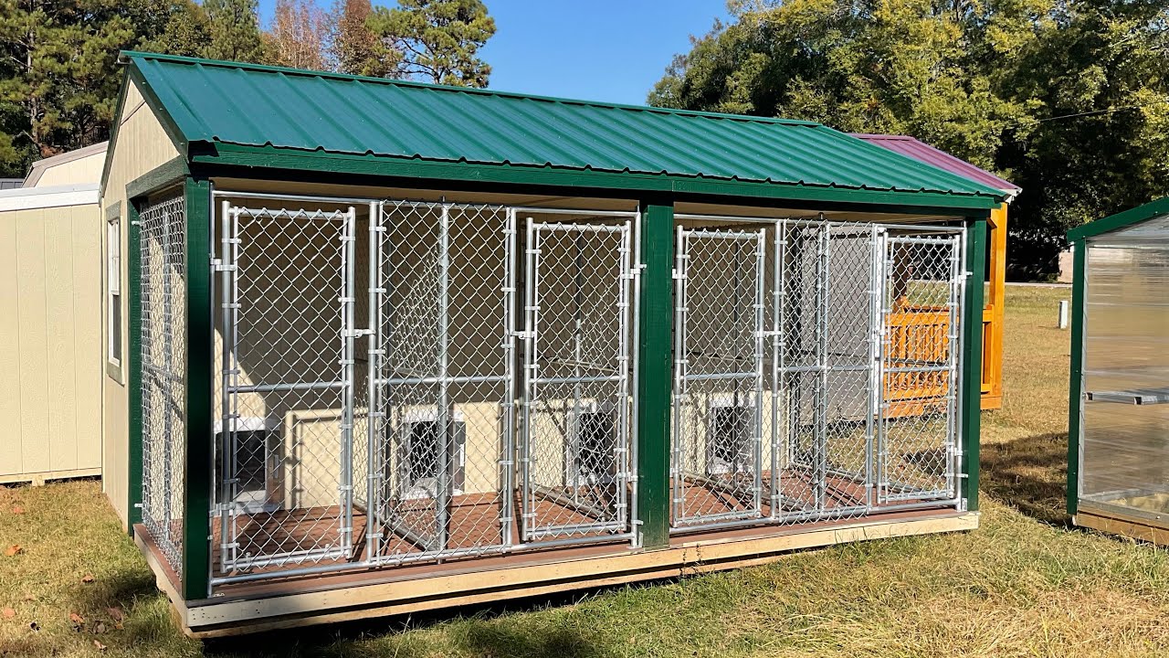 12x16, 4 dog kennel!
