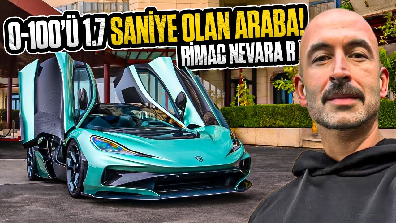 0-100'Ü 1.7 SANİYE OLAN ARABA! (Rimac Nevara R)