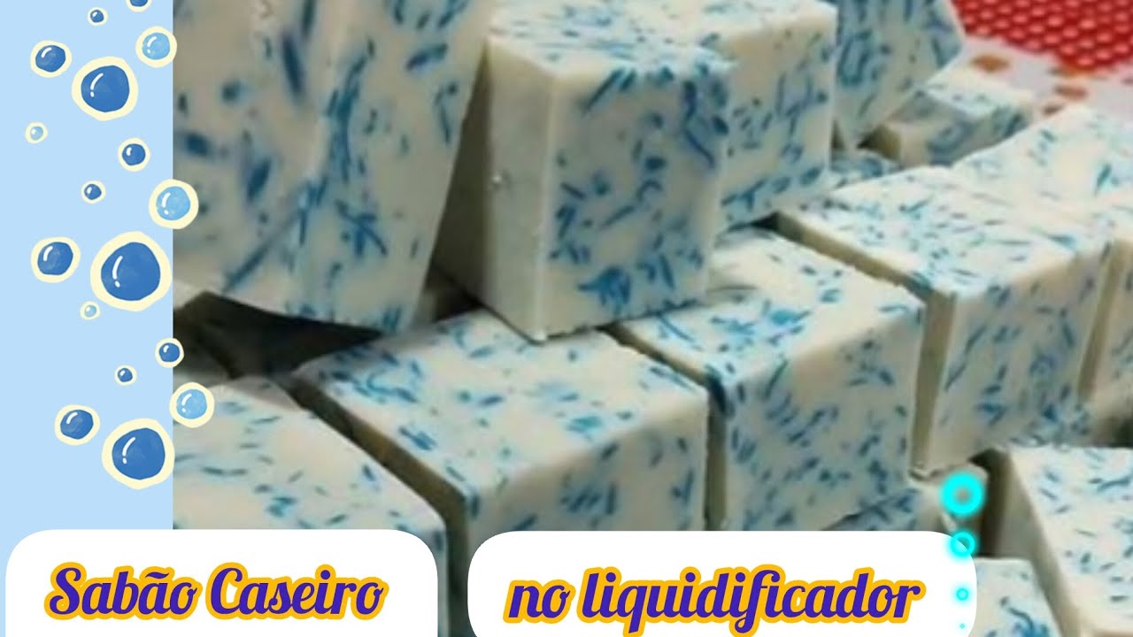 Receita de Sabão Caseiro super fácil, no liquidificador!