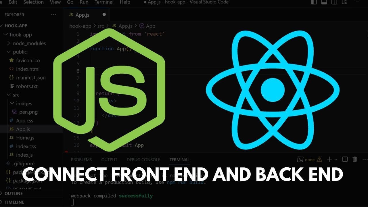 Подключение фронтенда и бэкенда | React JS, Node JS, Express | Отправка данных из бэкенда во фрон...