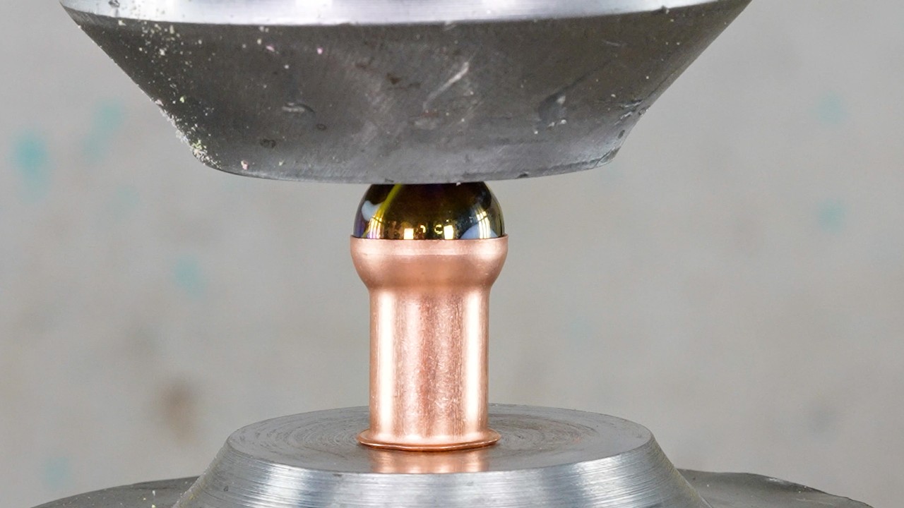 Oddly Satisfying Hydraulic Press Moments