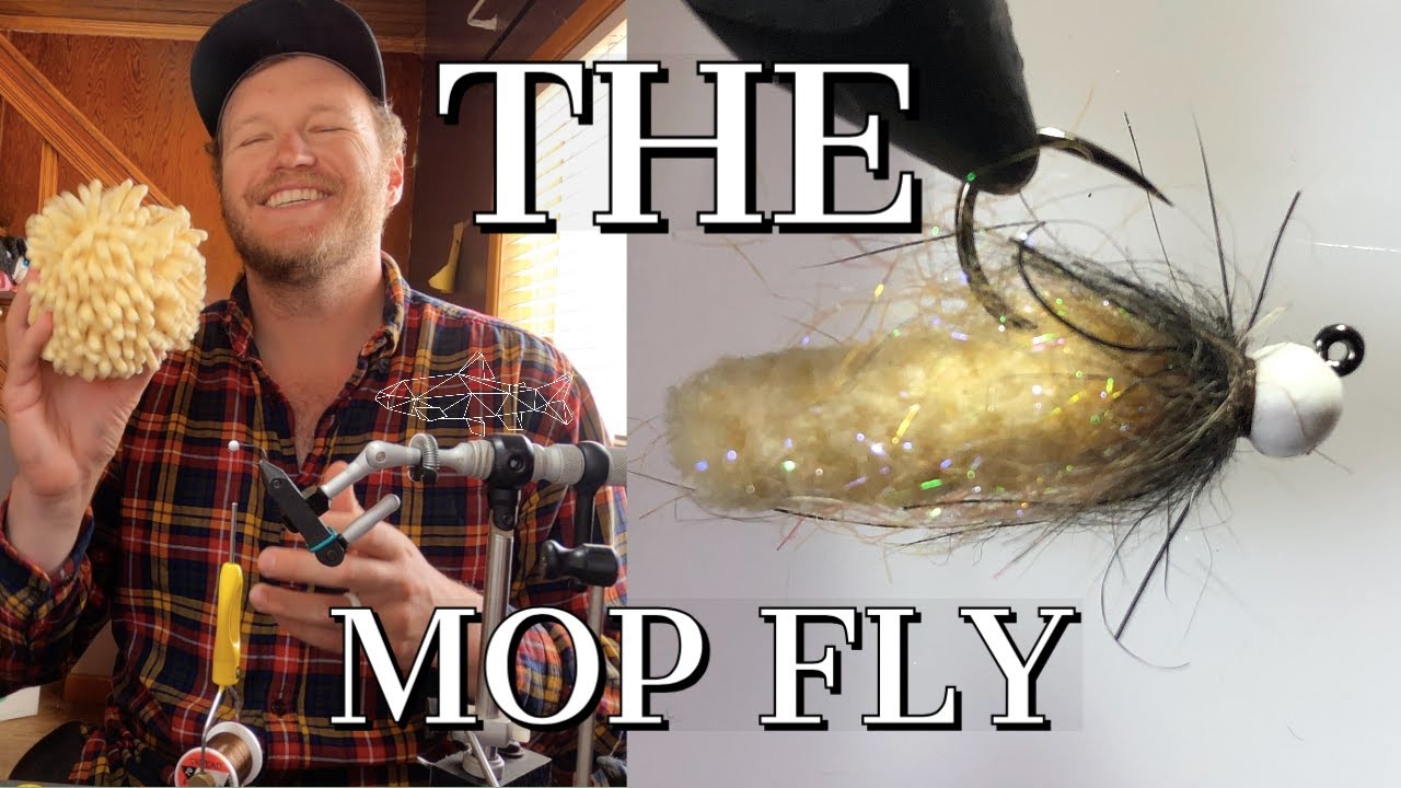 Tying a Mop (cranefly imitation) Just Kidding It’s a Junk Fly.