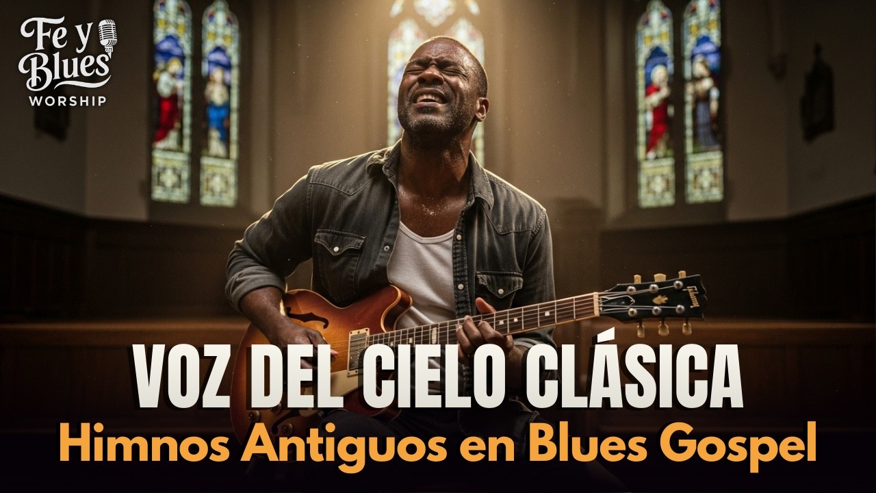 VOZ DEL CIELO CLÁSICA | Himnos Antiguos en Blues Gospel 🎸 Fé & Blues Worship