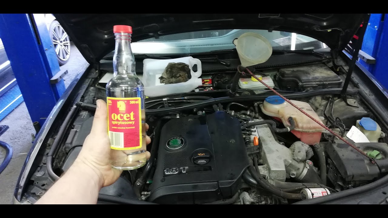 Bimber w silniku ??? Skoda Superb 1.8T (czyszczenie zapchanej nagrzewnicy)