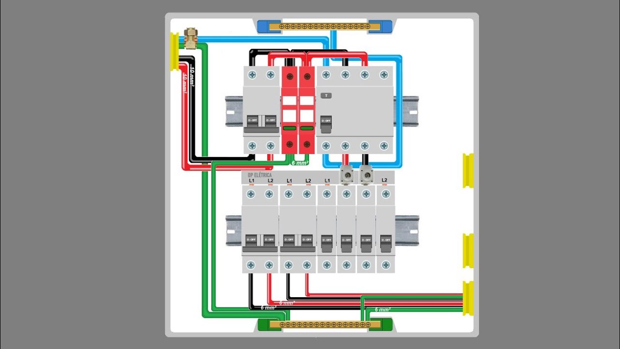 Como MONTAR um quadro BIFÁSICO e dimensionar os componentes