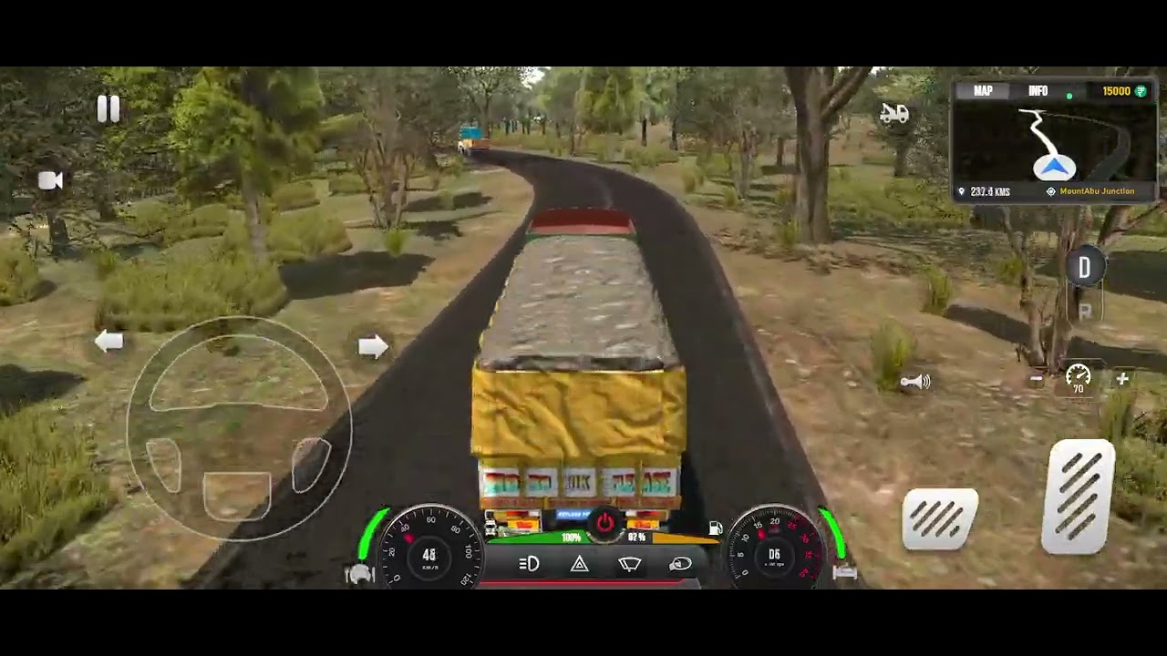 Indian truck game #truck #tata 