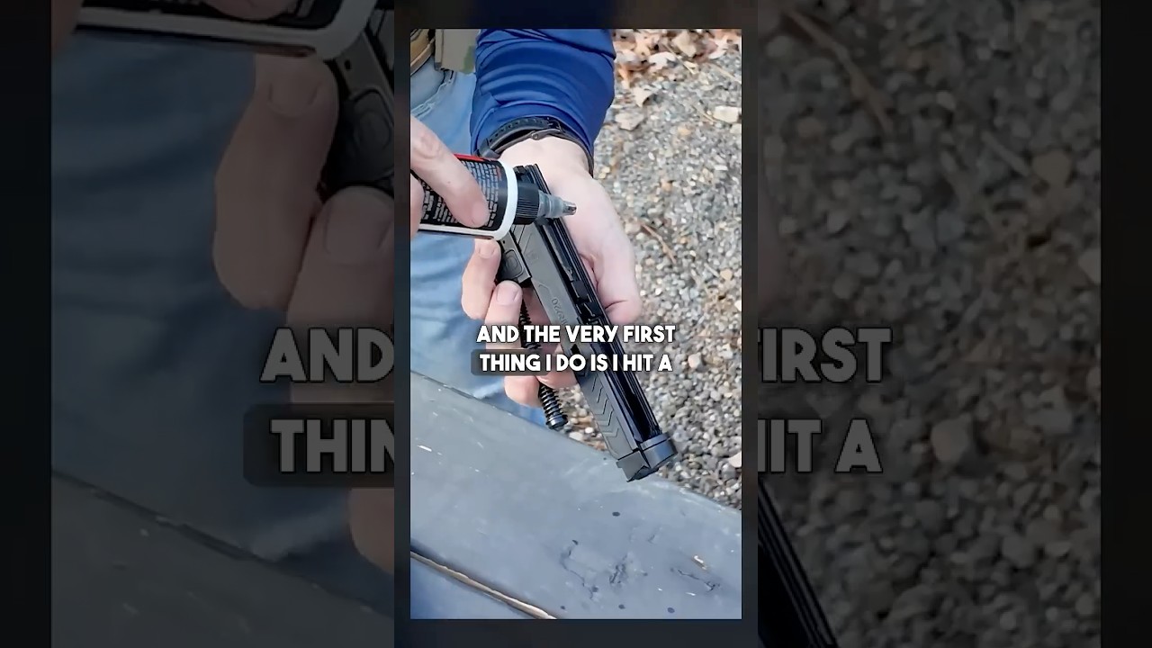 How John Lovell Oils A Handgun