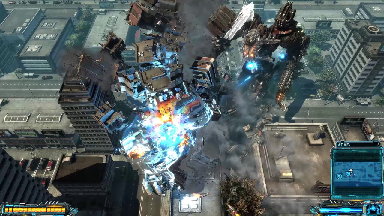 X-Morph: Defense - Boss fight in Japan