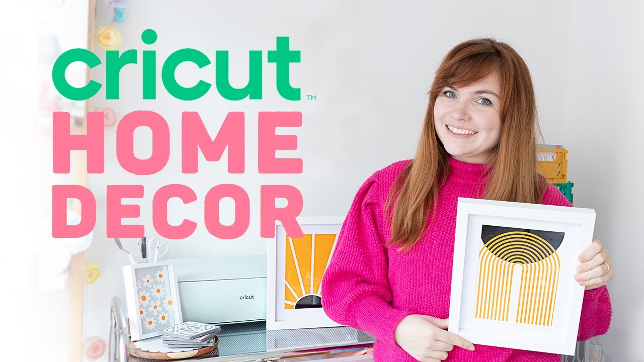 4 SPRING CRICUT HOME DECOR PROJECTS USING TRANSFER VINYL