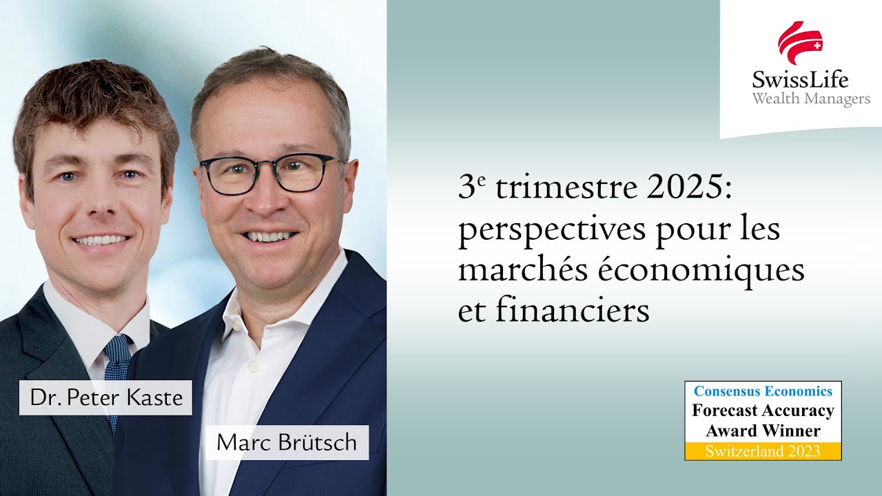 3e trimestre 2025: perspectives pour les marchés économiques et financiers