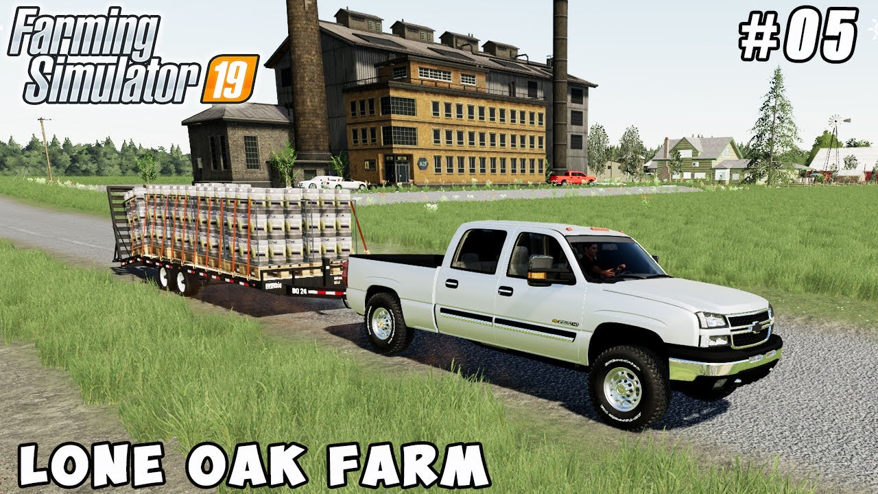 Harvesting barley, buy brewery, selling beer | Lone Oak Farm | Farming simulator 19 | Timelapse #05
